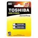Toshiba Baterie Aaa Lr3 Toshiba High Power (2 Szt.)