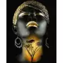 Norimpex Malowanie Po Numerach. Kobieta Ze Złotymi Ustami 40 X 5
