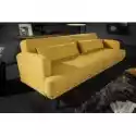 Rozkładana Sofa Studio 210 Cm Żółta