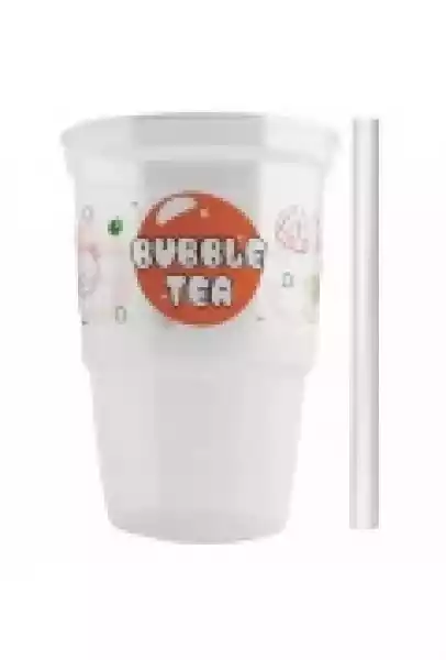 Zestaw Kubki + Słomki Do Bubble Tea