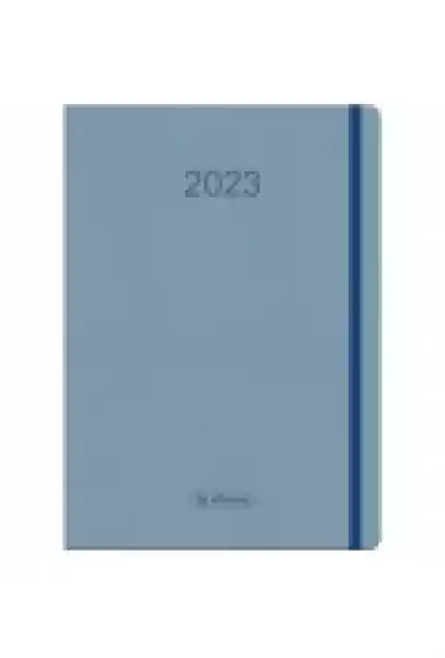 Kalendarz 2023 A5 Flex Niebieski Herlitz