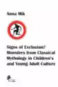 Signs Of Exclusion? Monsters From Classical Mythology In Childre