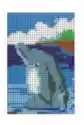 Diamentowa Mozaika - Delfin 10X15Cm