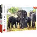  Puzzle 1000 El. Afrykańskie Słonie Trefl