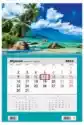 Kalendarz 2023 Jednodzielny Plaża Seszele