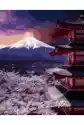 Malowanie Po Numerach. Góra Fuji O Zachodzie Słońca