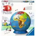  Puzzle 3D 72 El. Dziecinny Globus Ravensburger