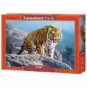 Castorland  Puzzle 500 El. Tygrys Na Skale Castorland