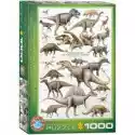 Eurographics  Puzzle 1000 El. Dinosaurs Of Cretaceous Period Eurographics