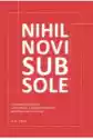 Nihil Novi Sub Sole
