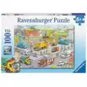 Ravensburger  Puzzle Xxl 100 El. Pociąg W Mieście Ravensburger