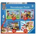  Puzzle 4W1 Drużyna Psi Patrol Ravensburger