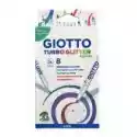 Giotto Flamastry Turbo Glitter Brokatowo-Pastelowe 8 Kolorów
