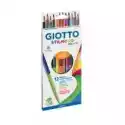 Giotto Giotto Kredki Dwustronne Stilnovo 12 Kolorów