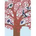  Karnet Z Kopertą Magpies In A Cherry Tree 17X14 Cm