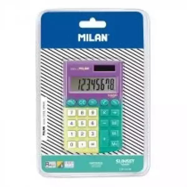 Milan Kalkulator Kiesznokowy Pocket Sunset 8 Pozyzcji 