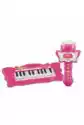 Girl Pianino Keyboard I Mikrofon Karaoke. Bontempi 602171