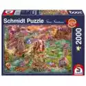  Puzzle 2000 El. Smoczy Skarb Schmidt
