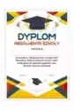Learnhow Dyplom A4 Absolwenta Szkoły - Uroczystość 30Szt