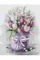 Ideyka Malowanie Po Numerach. Eleganckie Tulipany