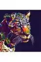 Ideyka Malowanie Po Numerach. Jaguar Pop-Art