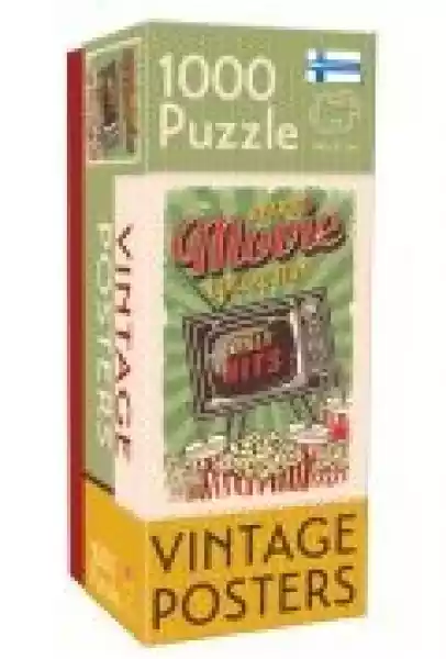 Puzzle Vintage 1000 El. Retro Movie Collection
