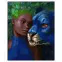 Twoje Hobby Malowanie Po Numerach. Niebieska Pantera 40 X 50 Cm