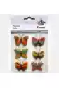 Naklejki Foliowe 3D Motyle Mix