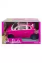 Mattel Barbie Lalka + Fiat 500