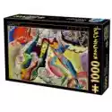  Puzzle 1000 El. Kandinsky, Obraz Z Czerwonym Punktem D-Toys