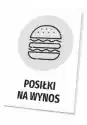 Tabliczka Posiłki Na Wynos