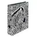 Herlitz Segregator A4 Zebra Animal Print 8 Cm