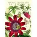 Madame Treacle Karnet B6 Brokat Z Kopertą Urodziny Passiflora 
