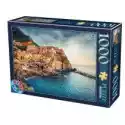 D Toys  Puzzle 1000 El. Włochy, Cingue Terra-Manarola D-Toys