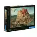 Clementoni  Puzzle 1500 El. Muzeum Bruegel The Tower Of Babel 31691 Clement