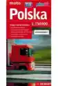 Polska 1:715 000 Mapa Samochodowa Plastik