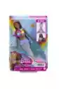 Mattel Barbie Brooklyn Syrenka Migoczące Światełka Lalka Hdj37