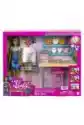 Mattel Barbie Pracownia Artystyczna Zestaw + Lalka Hcm85