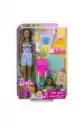 Mattel Barbie Kemping Barbie Brooklyn Lalka + Akcesoria Hdf74