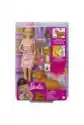 Mattel Barbie Narodziny Piesków Zestaw + Lalka Hck75