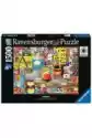 Ravensburger Puzzle 1500 El. Domek Z Kart