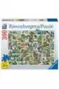 Ravensburger Puzzle 300 El. 99 Zachwycających Ptaków