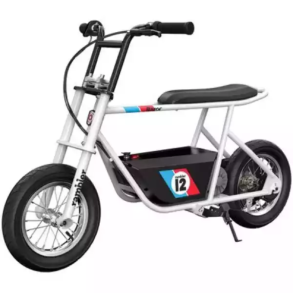 Motorek Elektryczny Dla Dzieci Razor Rambler 12 Biało-Czarny