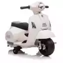 Motorek Dla Dziecka Sun Baby Scooter Vespa Biały