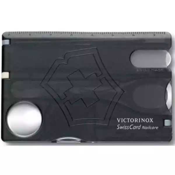 Niezbędnik Victorinox Swisscard Nailcare 0.7240.t3 Czarny