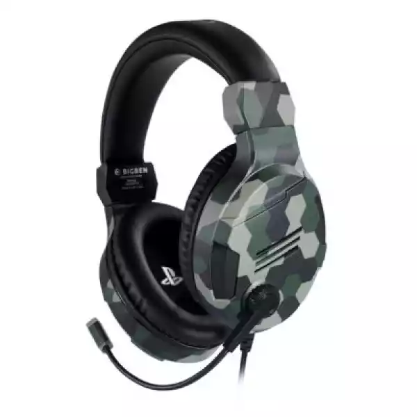 Słuchawki Bigben Stereo Headset (Ps4) Zielony