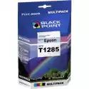Black Point Zestaw Tuszy Black Point Do Epson T1285 Czarny 10 Ml, Błękitny 8