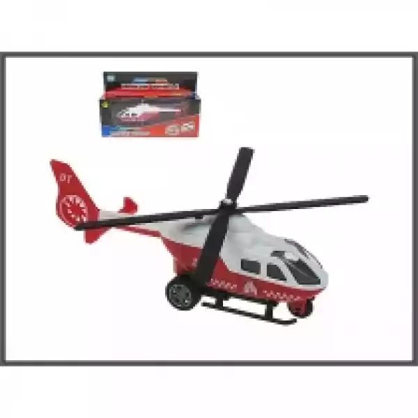  Helikopter Ratunkowy 20Cm Światło+Dźwięk Hipo
