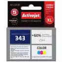 Activejet Tusz Activejet Do Hp 343 C8766Ee Kolorowy 21 Ml Ah-343R