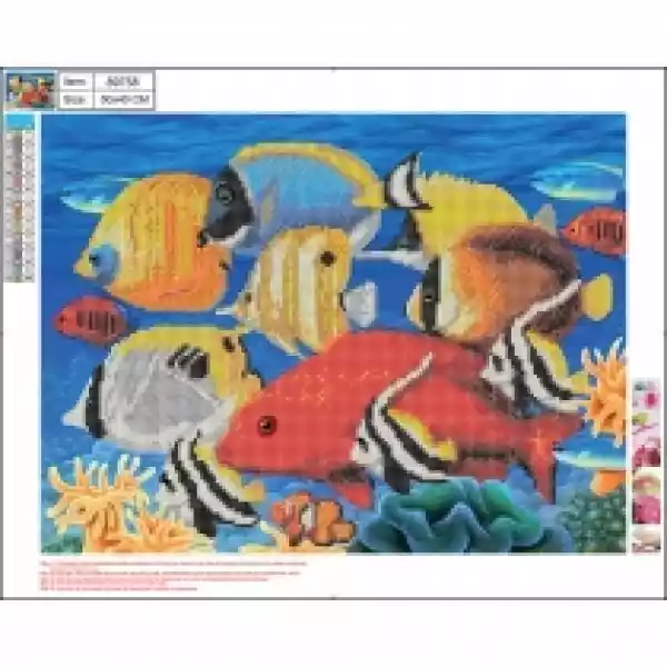 Centrum Mozaika Diamentowa 5D. Fish 89758 40 X 50 Cm